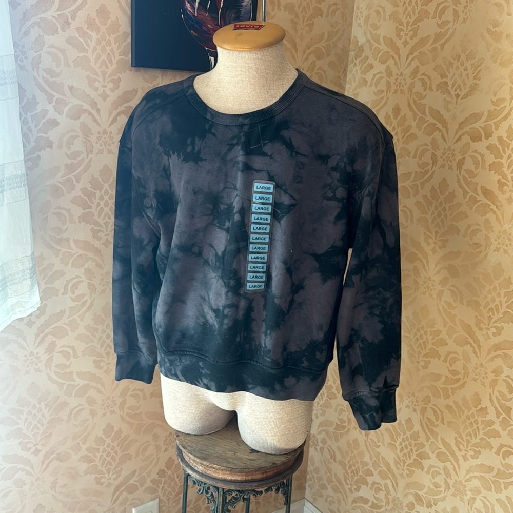 Large tie dye sweater
